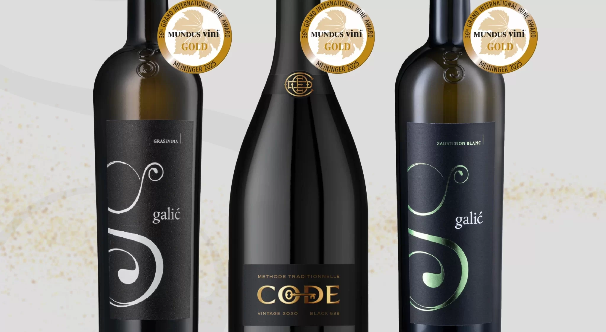 TRI ZLATA KUTJEVAČKIH VINOGRADA: GRAŠEVINA 2024, SAUVIGNON BLANC 2024 I CODE BLACK 2020